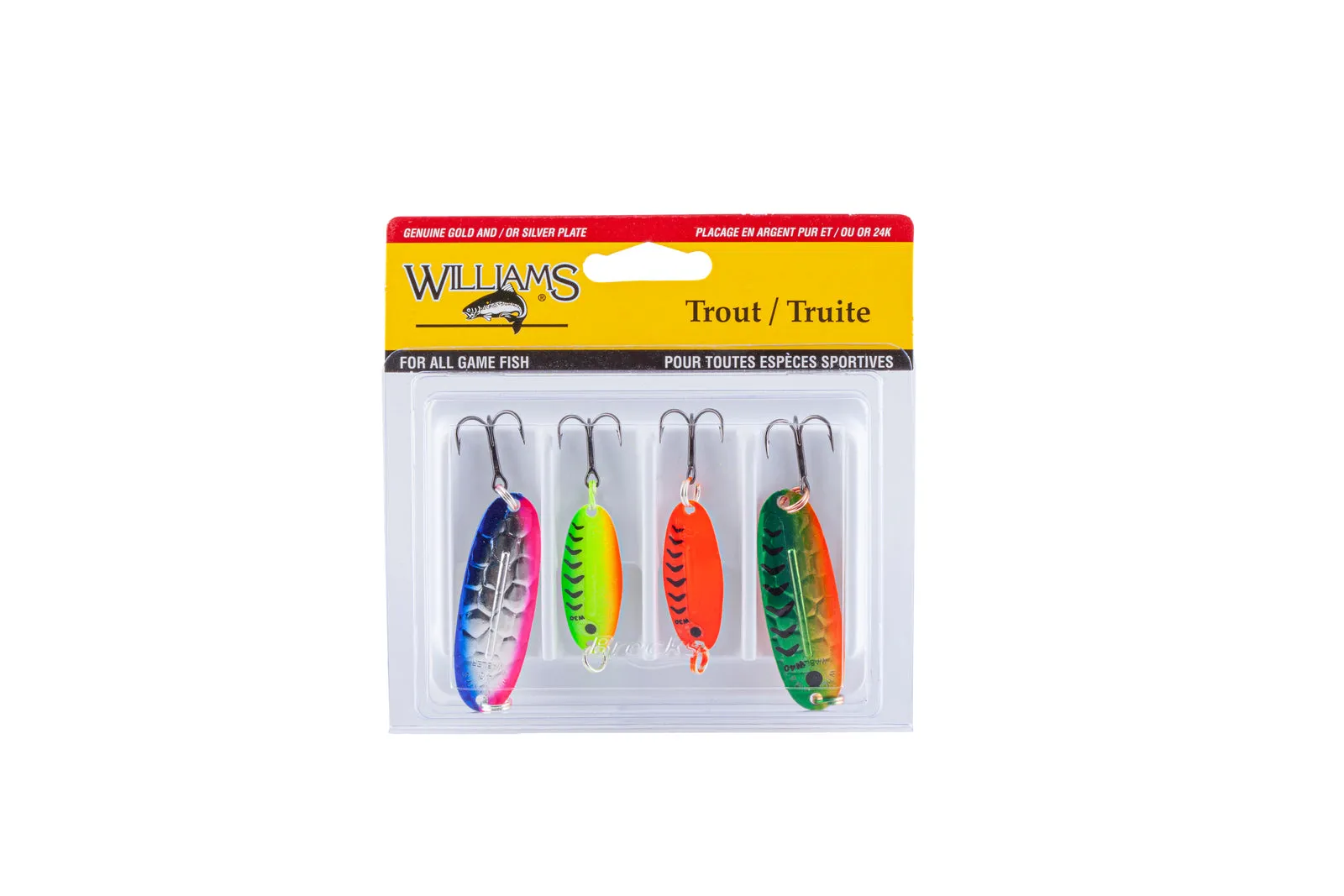 Kit de pêche à la truite Williams haute visibilité