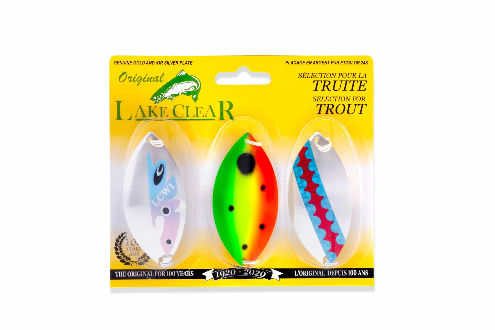 Kit Lake Clear Wabbler 1 (3 unités)