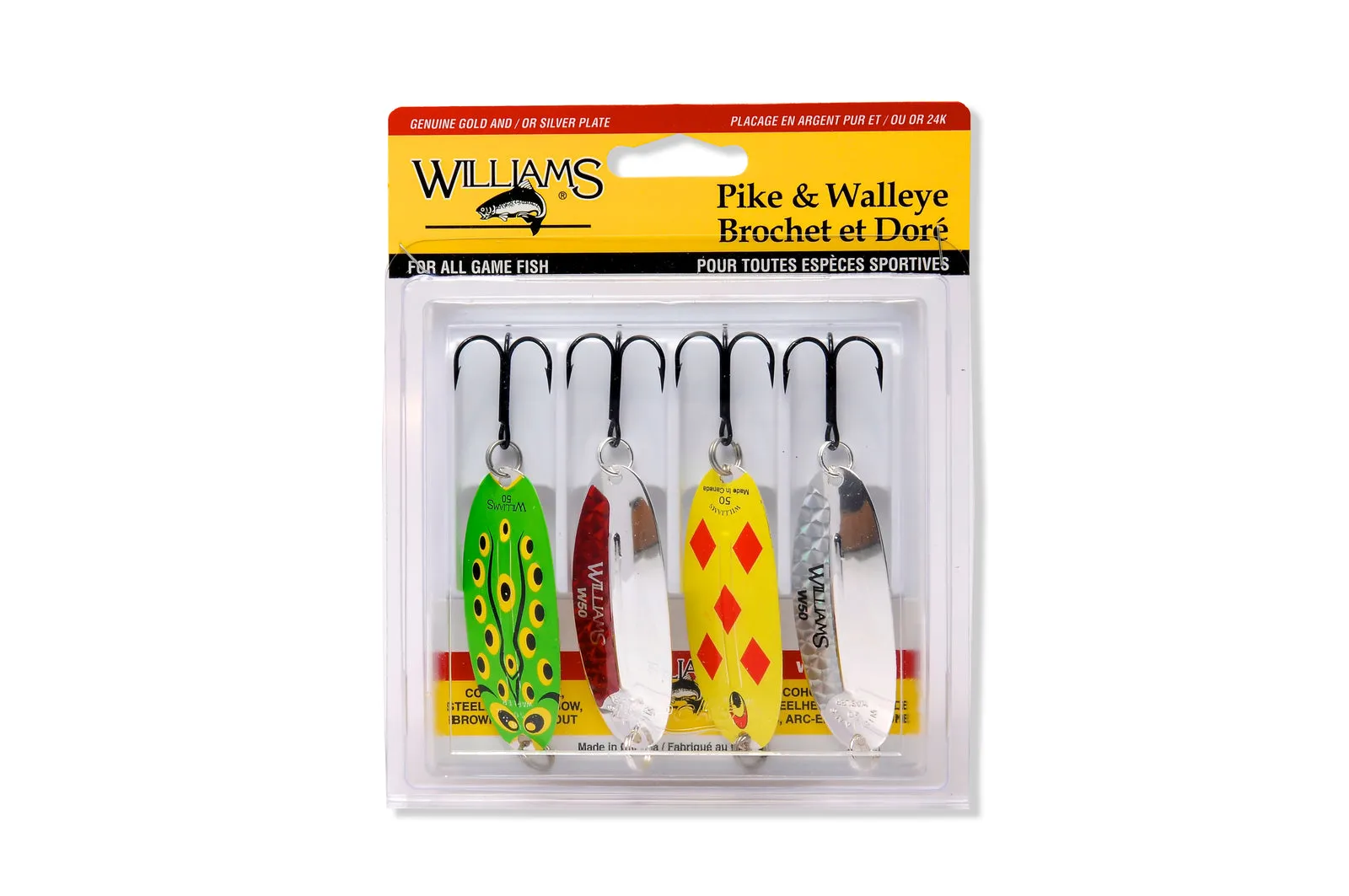 Kit de pêche au brochet et au doré de Williams